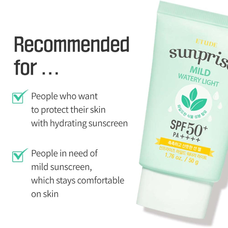 Sunprise Mild Watery Light SPF50 PA+++ - koreanblossom