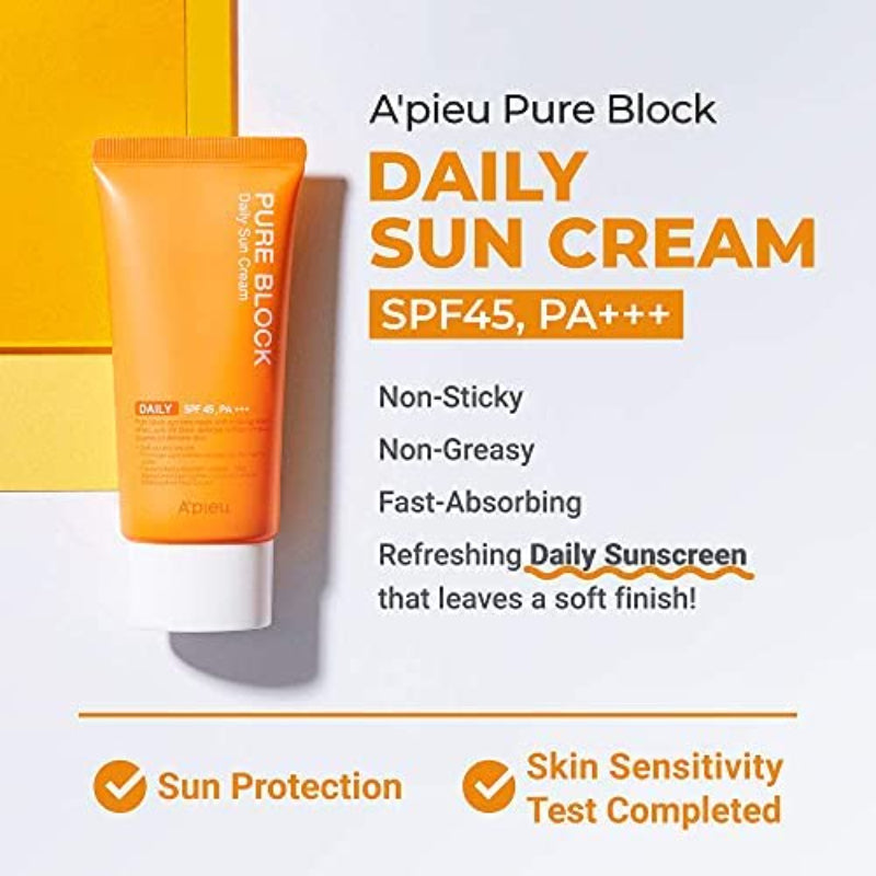 Pure Block Daily Sun Cream EX SPF50 PA+++ - koreanblossom