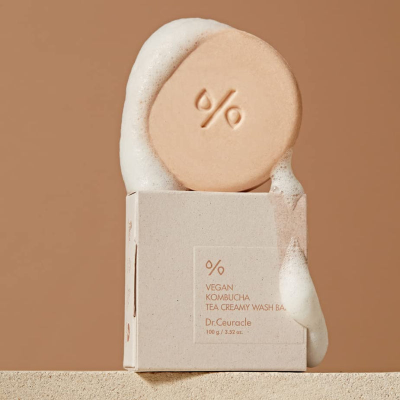 Vegan Kombucha Tea Creamy Wash Bar - koreanblossom