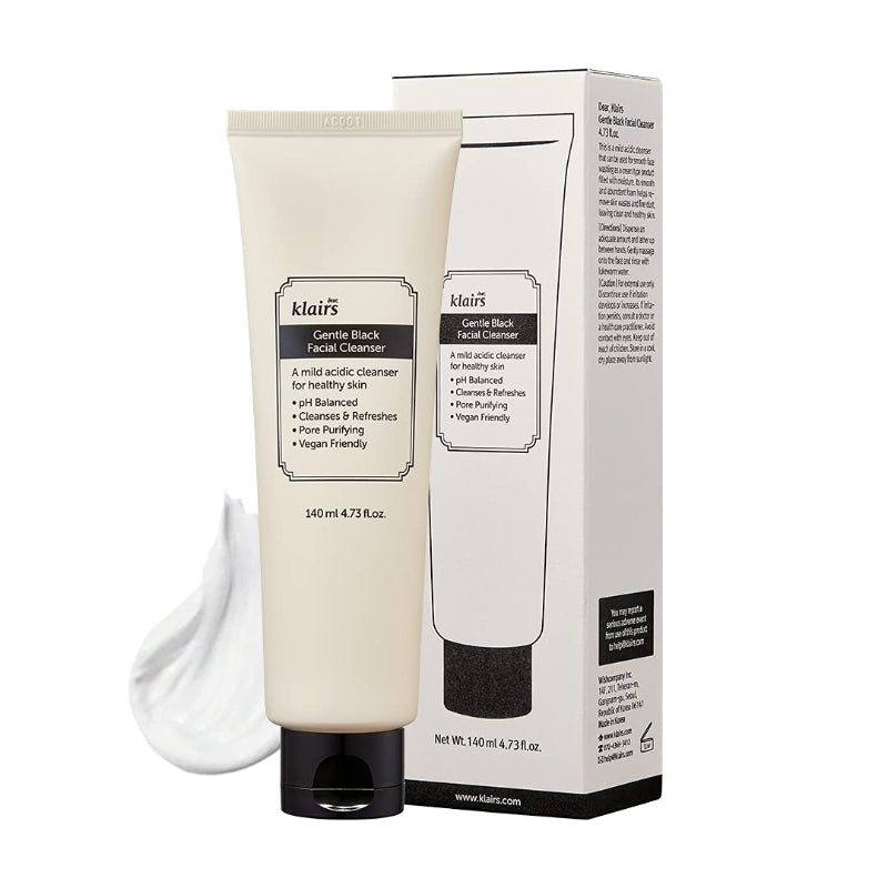Gentle Black Facial Cleanser - koreanblossom