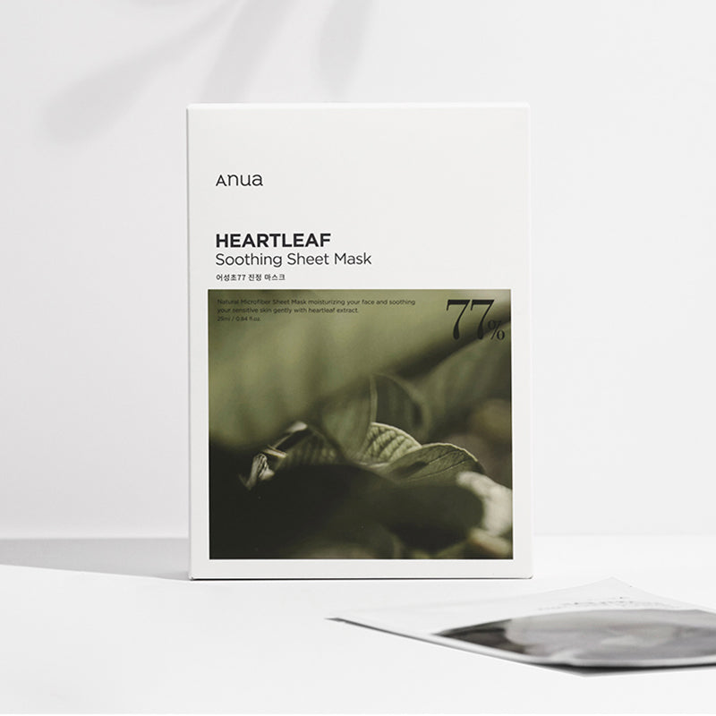 Heartleaf 77% Soothing Sheet Mask - koreanblossom