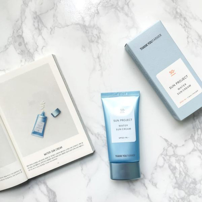 Sun Project Water Sun Cream SPF50+ PA+++ - koreanblossom