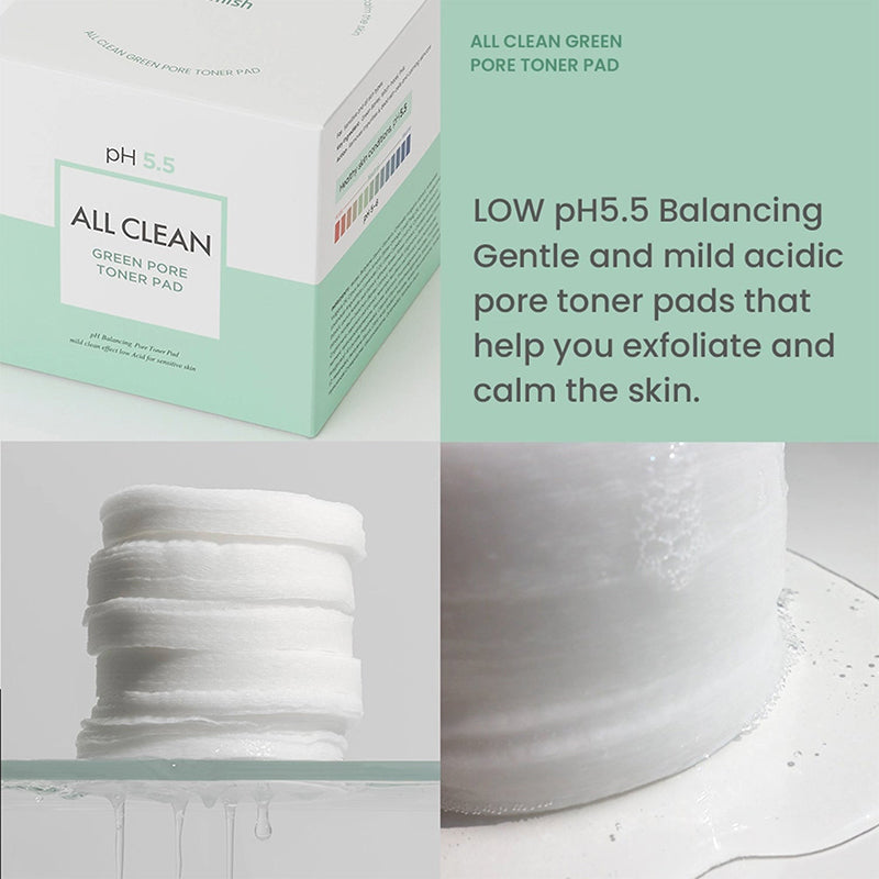 All Clean Green Pore Toner Pad - koreanblossom