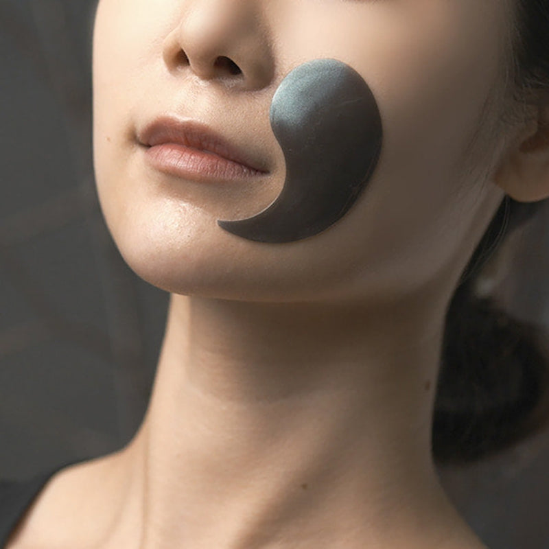 Black Tea Time Reverse Eye Patch - koreanblossom