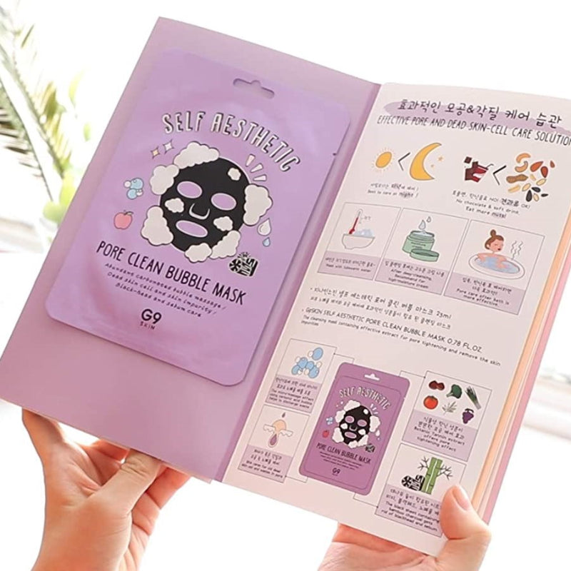 Self Aesthetic Poreclean Bubble Mask - koreanblossom