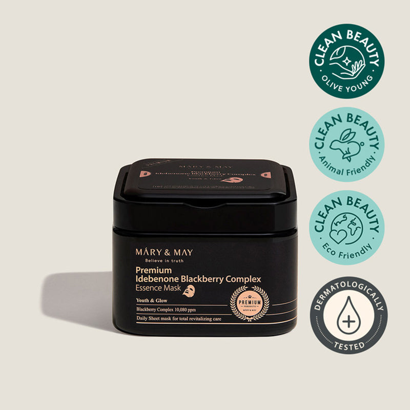 Premium Idebenone Blackberry Complex Essence Mask - koreanblossom