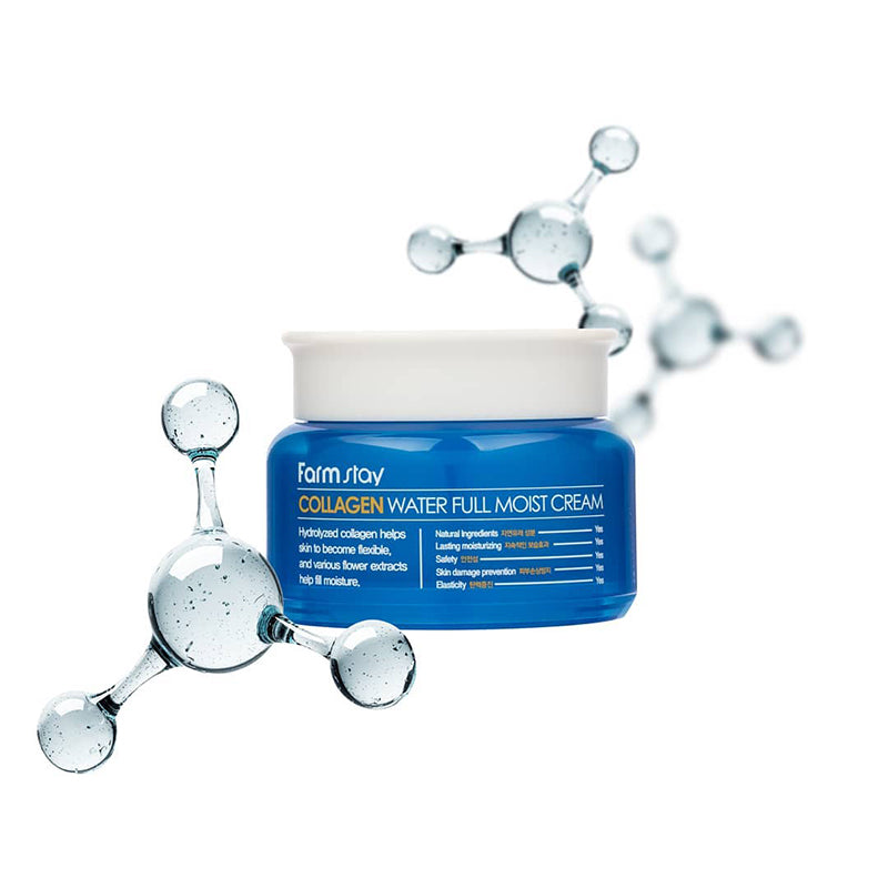 Collagen Water Full Moist Cream - koreanblossom