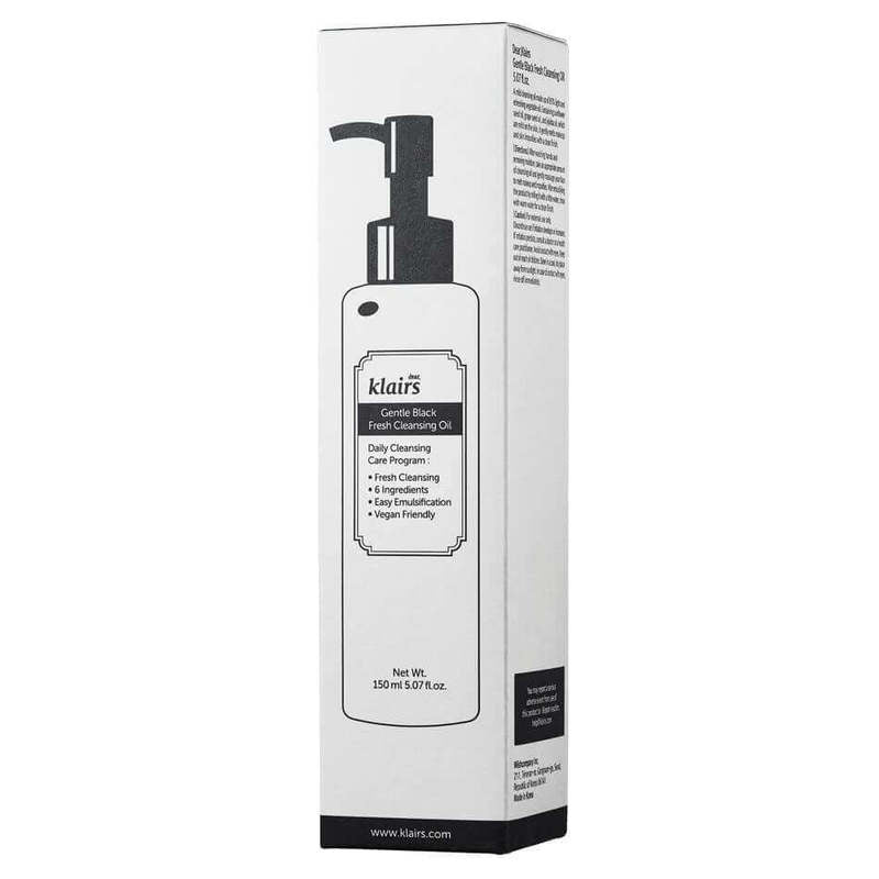 Gentle Black Fresh Cleansing Oil - koreanblossom