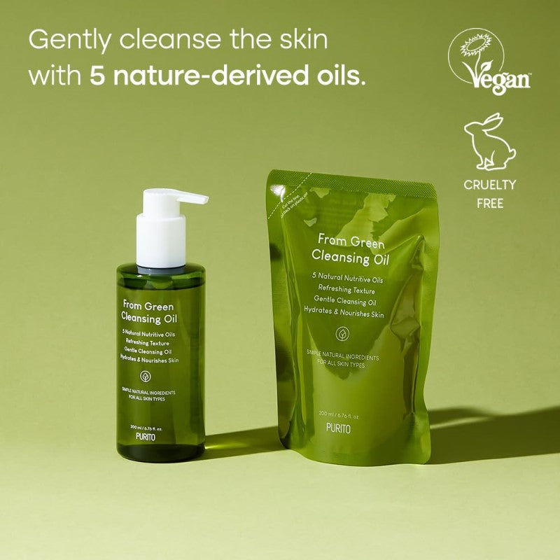 From Green Cleansing Oil - koreanblossom
