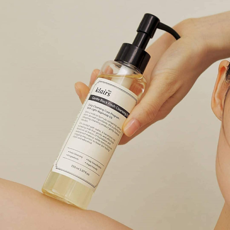 Gentle Black Fresh Cleansing Oil - koreanblossom