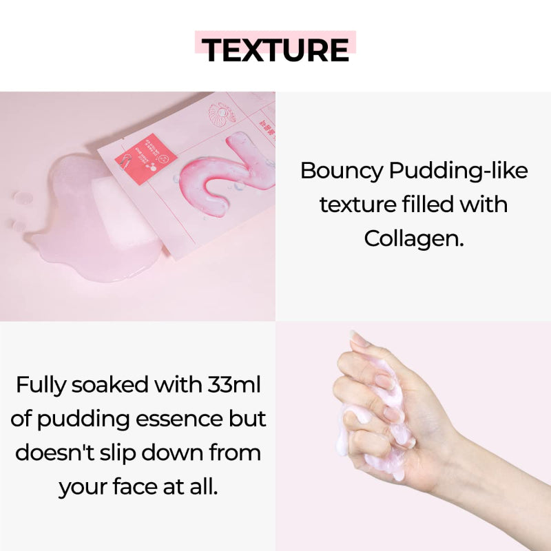 No.2 Water Collagen 65% Voluming Sheet Mask - koreanblossom