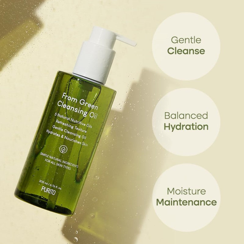 From Green Cleansing Oil - koreanblossom