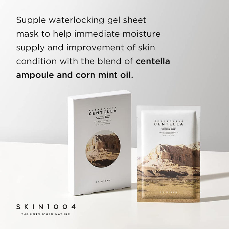 Madagascar Centella Watergel Sheet Ampoule Mask - koreanblossom