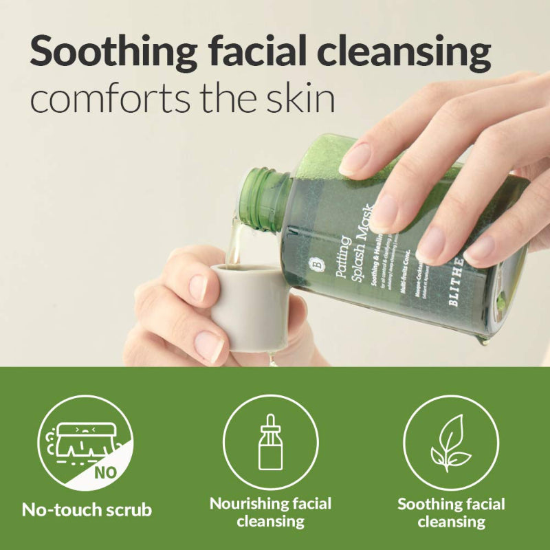 Patting Splash Mask Soothing & Healing Green tea - koreanblossom