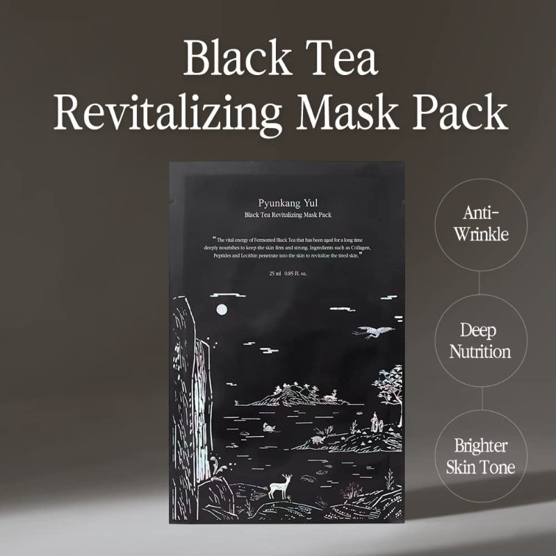 Black Tea Revitalizing Mask Pack - koreanblossom