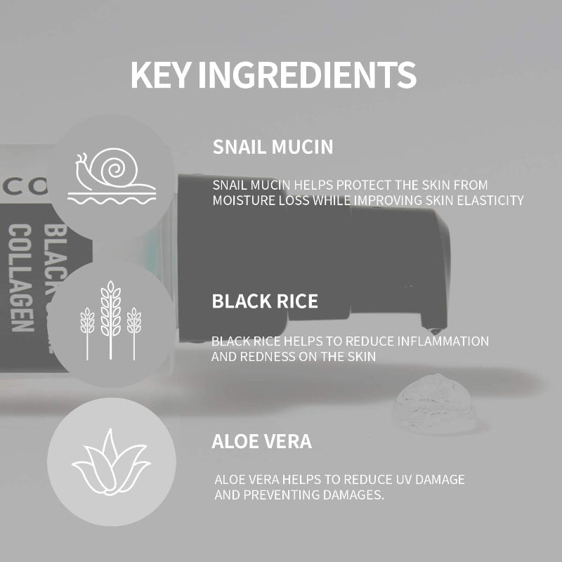 Black Snail Collagen Serum - koreanblossom
