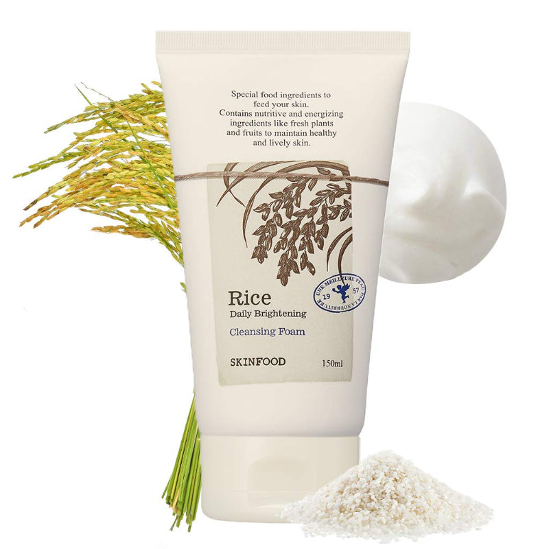 Rice Daily Brightening Scrub Foam - koreanblossom