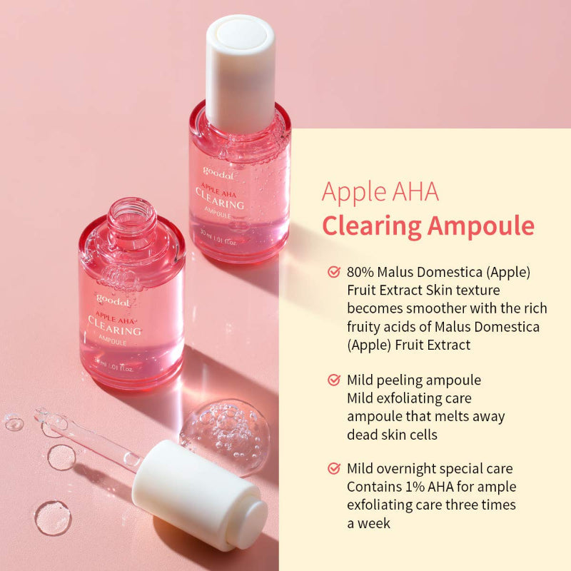 Apple AHA Clearing Ampoule - koreanblossom