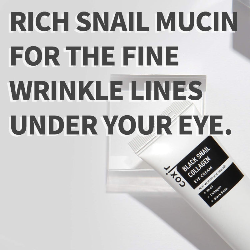 Black Snail Collagen Eye Cream - koreanblossom