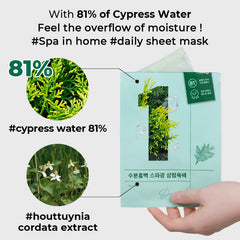 No.1 Dewy Glow Spa Sheet Mask - koreanblossom