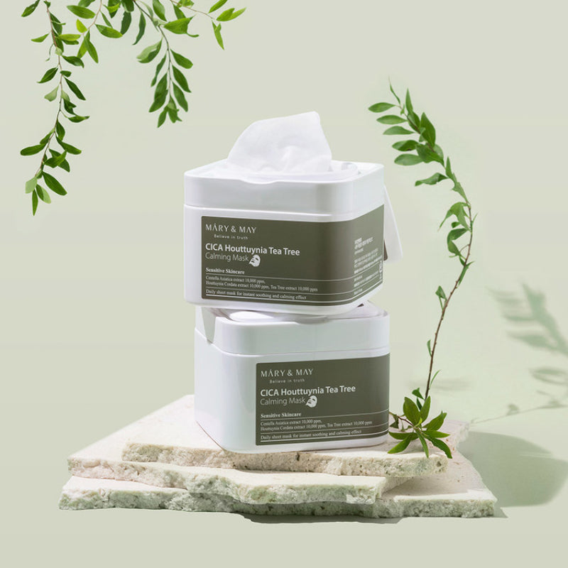 CICA Houttuynia Tea Tree Calming Mask - koreanblossom