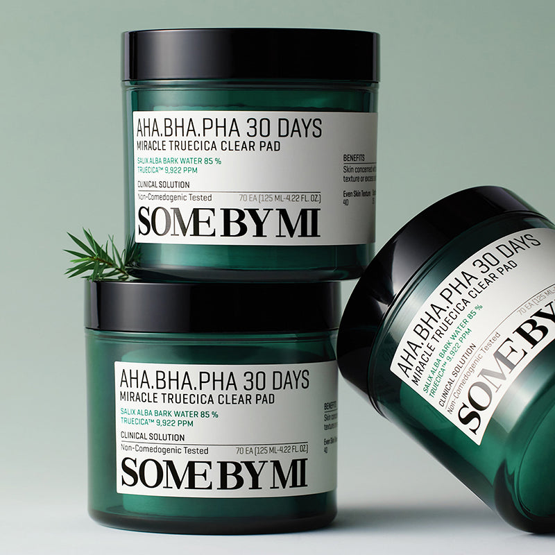 AHA BHA PHA 30 Days Miracle Truecica Clear Pad - koreanblossom