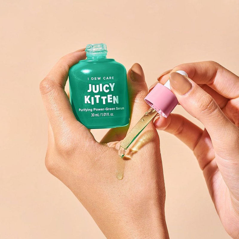 Juicy Kitten Purifying Power-Green Serum - koreanblossom