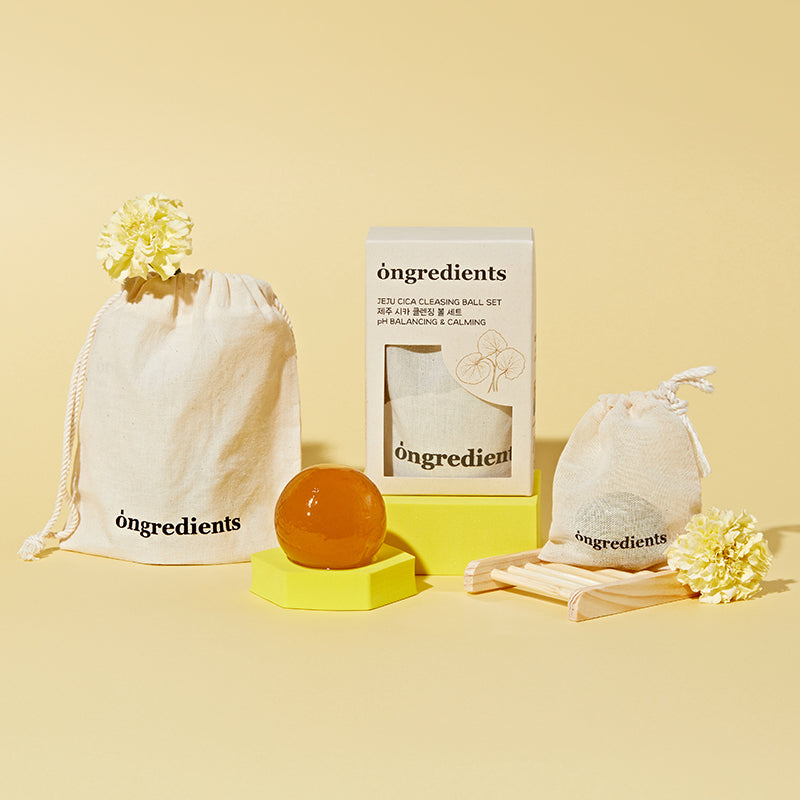 Jeju Cica Cleansing Ball - koreanblossom