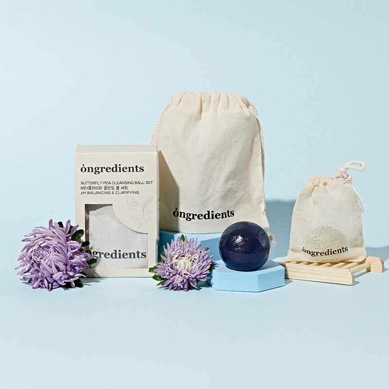 Butterfly Pea Cleansing Ball - koreanblossom