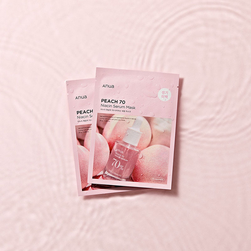Peach 70% Niacin Serum Mask - koreanblossom