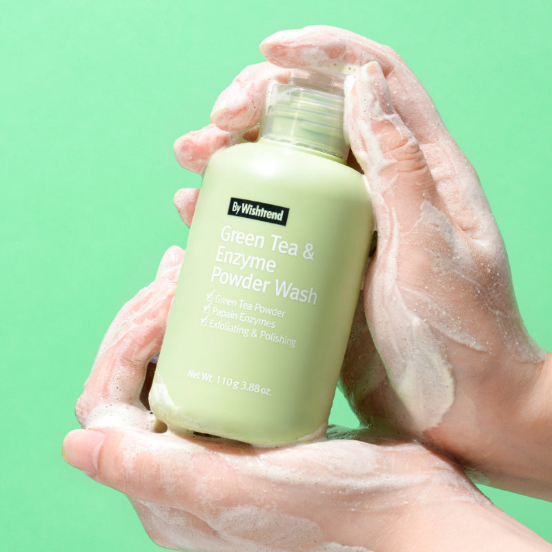 Green Tea & Enzyme Powder Wash - koreanblossom