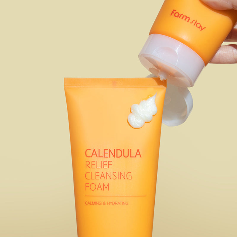 Calendula Relief Cleansing Foam - koreanblossom