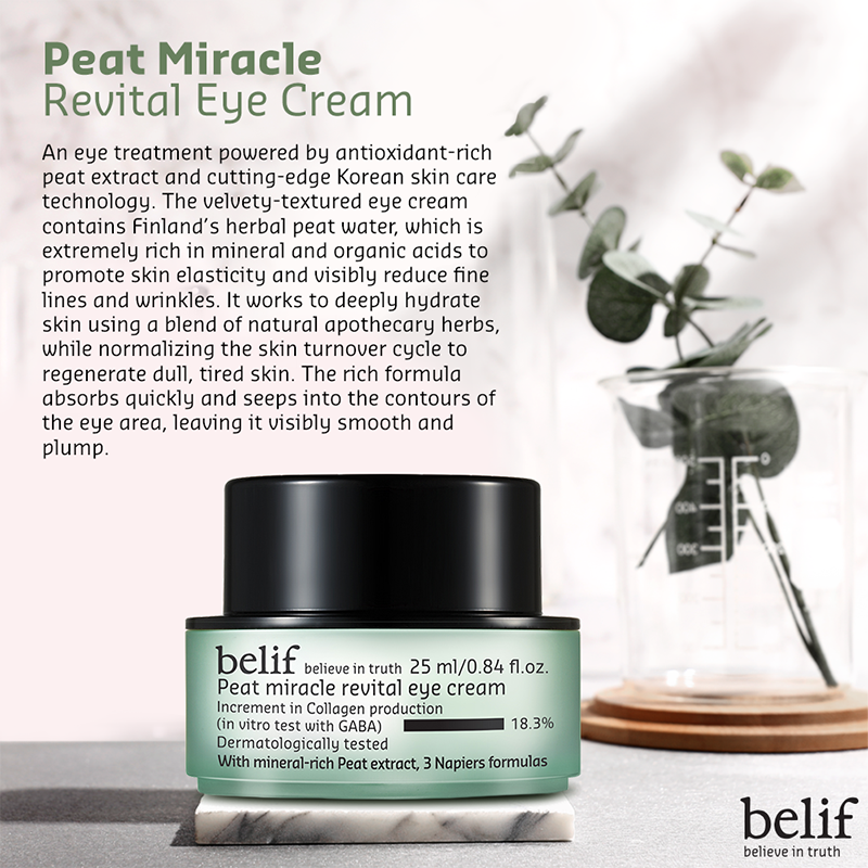 Peat Miracle Revital Eye Cream - koreanblossom