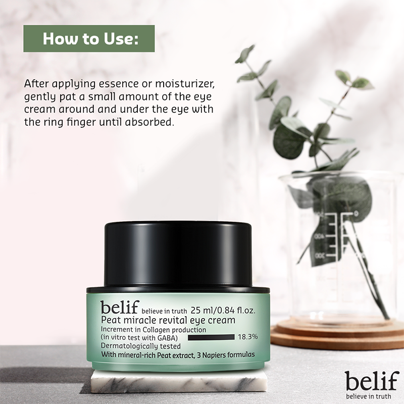 Peat Miracle Revital Eye Cream - koreanblossom