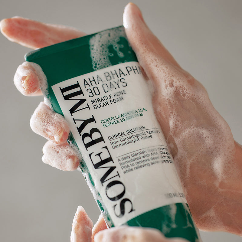 AHA BHA PHA 30 Days Miracle Acne Clear Foam - koreanblossom