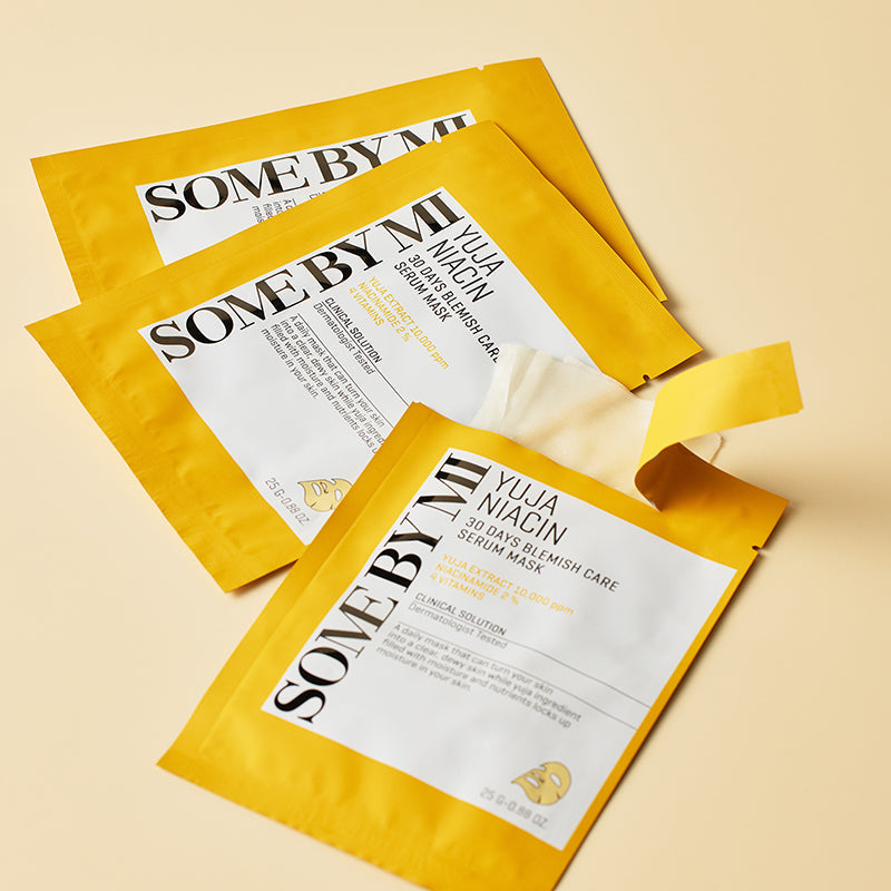 Yuja Niacin 30 Days Blemish Care Serum Mask - koreanblossom