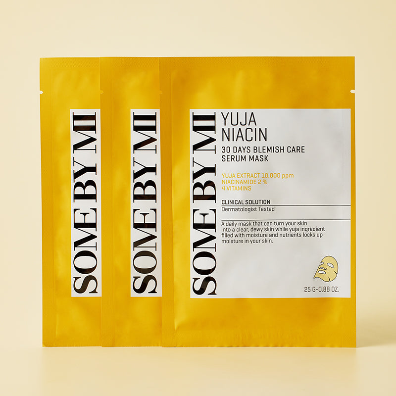 Yuja Niacin 30 Days Blemish Care Serum Mask - koreanblossom