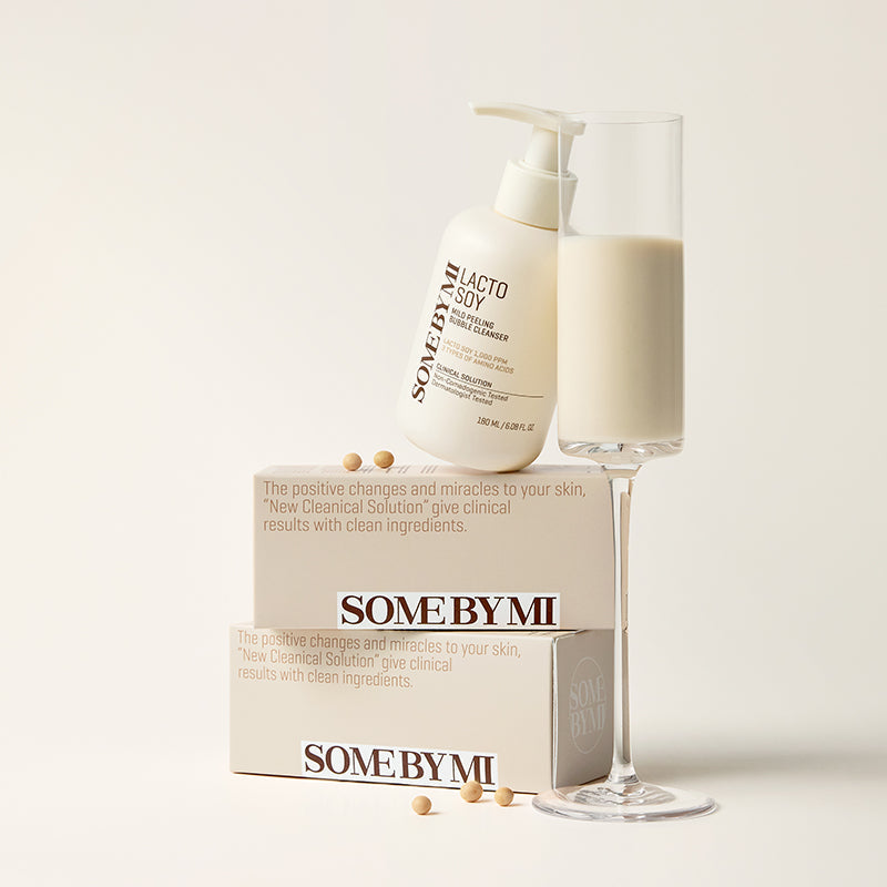 Lacto Soy Mild Peeling Bubble Cleanser - koreanblossom