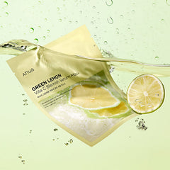 Green Lemon Vita C Blemish Serum Mask - koreanblossom