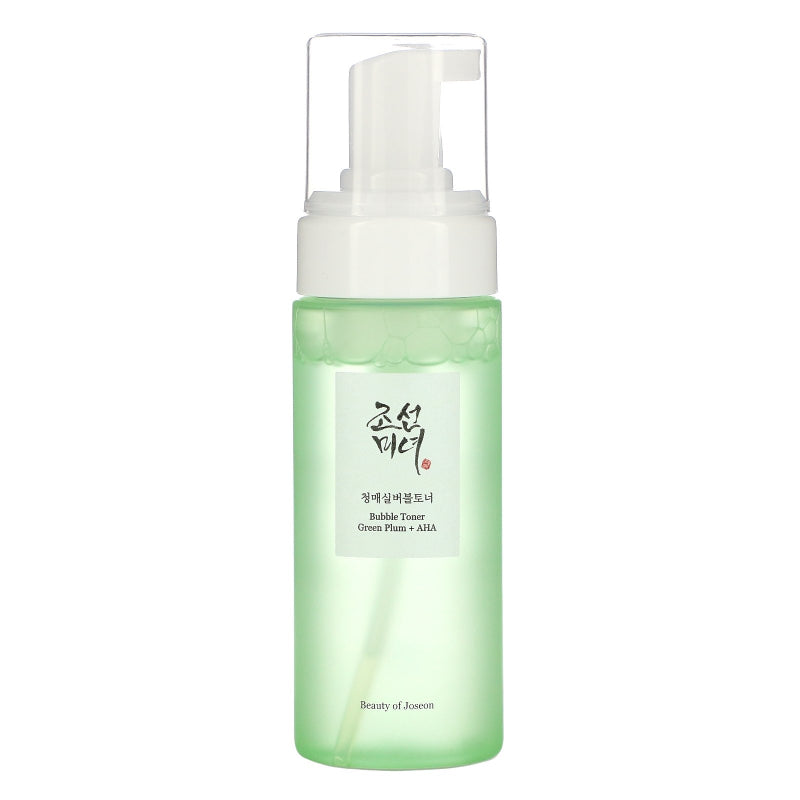 Bubble Toner: Green Plum + AHA - koreanblossom