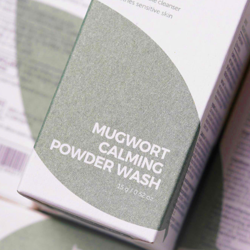 Mugwort Calming Powder Wash - koreanblossom