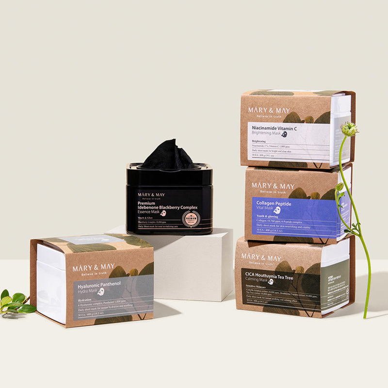 Premium Idebenone Blackberry Complex Essence Mask - koreanblossom