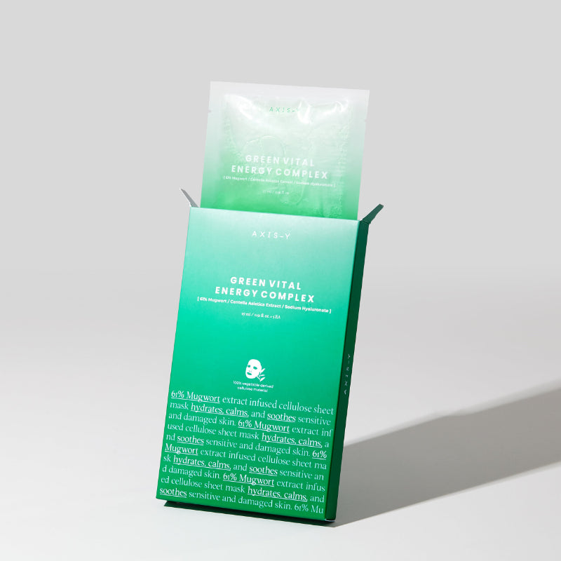 Green Vital Energy Complex Sheet Mask - koreanblossom