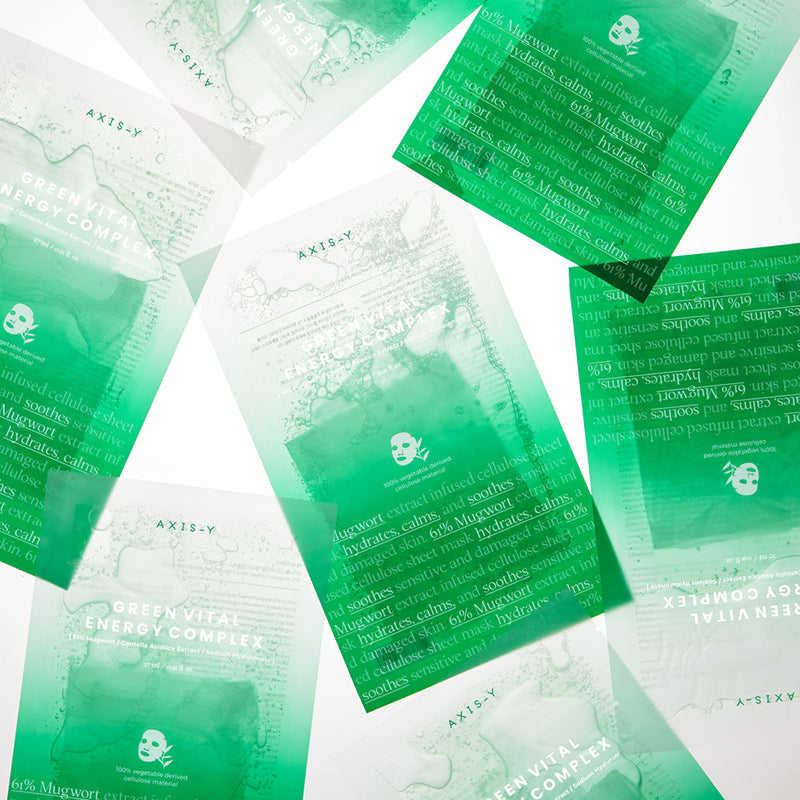 Green Vital Energy Complex Sheet Mask - koreanblossom