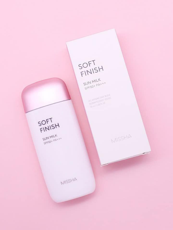 All Around Safe Block Soft Finish Sun Milk SPF 50+ PA+++ - koreanblossom