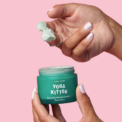 Yoga Kitten Balancing Heartleaf Clay Mask - koreanblossom