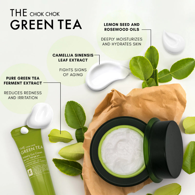 The Chok Chok Green Tea Watery Cream - koreanblossom