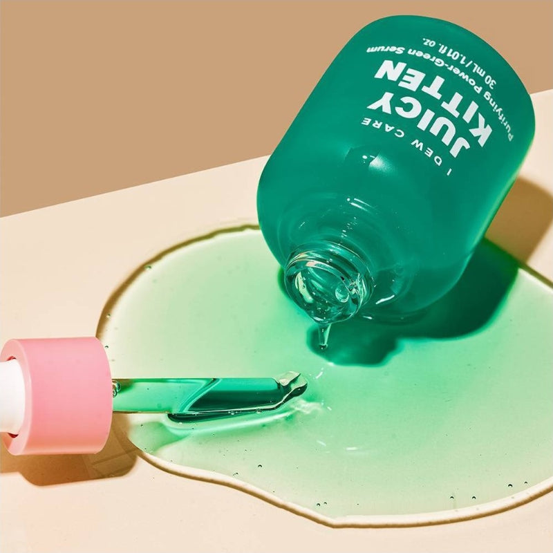 Juicy Kitten Purifying Power-Green Serum - koreanblossom