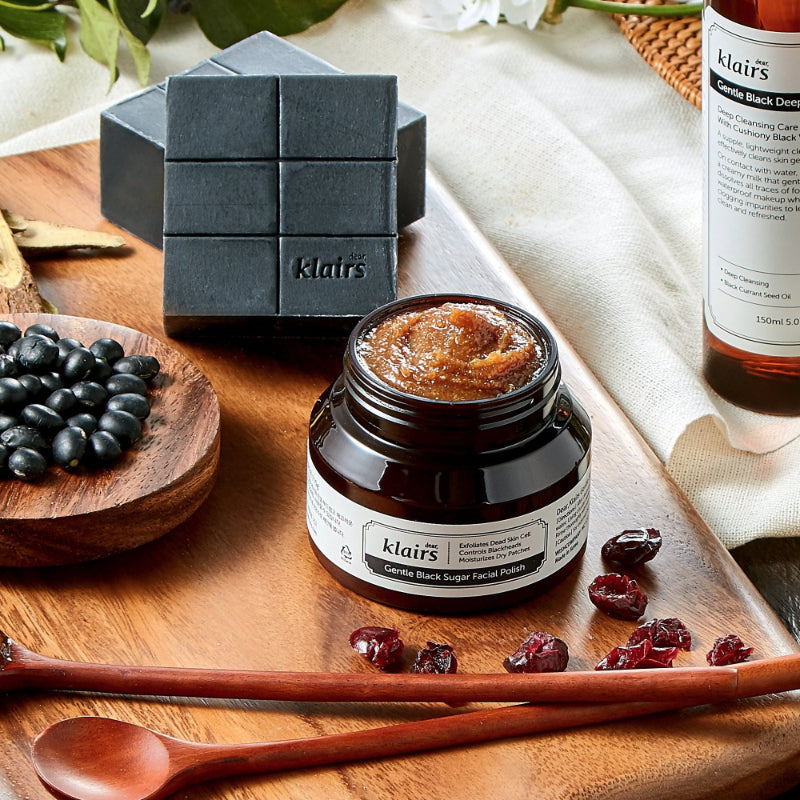 Gentle Black Sugar Facial Polish - koreanblossom