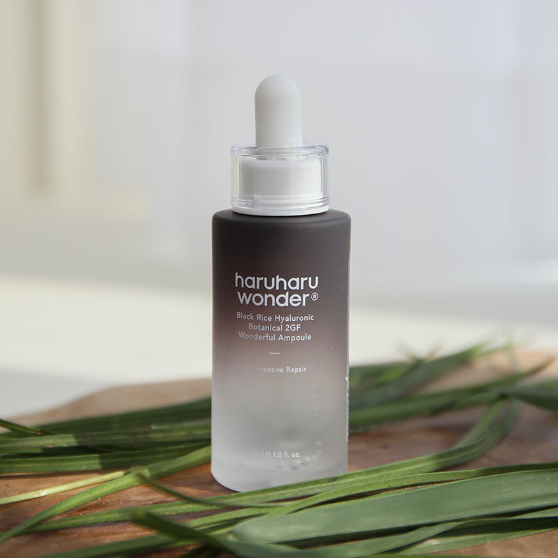 Black Rice Hyaluronic Botanical 2GF Wonderful Ampoule - koreanblossom